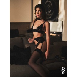 Donarella porte-jarretelles - Noir NP XL/XXL