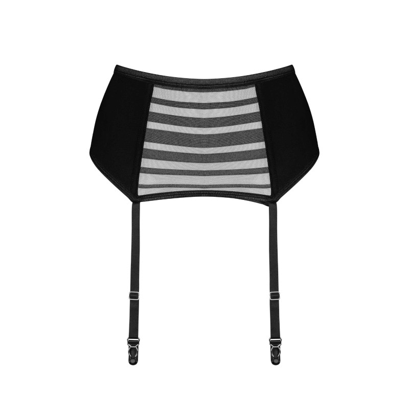 Lune Bellis porte-jarretelles - Noir M/L - Obsessive Exquisite - Lingerie Femme Lune Bellis porte-jarretelles - Noir M/L - Obsessive Exquisite - Lingerie Femme