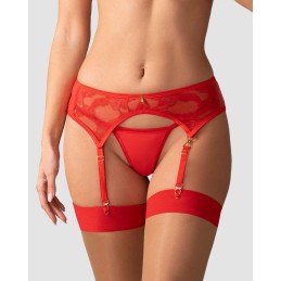 Aliosa porte-jarretelles - Rouge XXL/XXXL Aliosa porte-jarretelles - Rouge XXL/XXXL