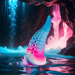 EPIC - GODE TENTACLE BLEU PHORCYS GRANDE TAILLE EPIC - GODE TENTACLE BLEU PHORCYS GRANDE TAILLE