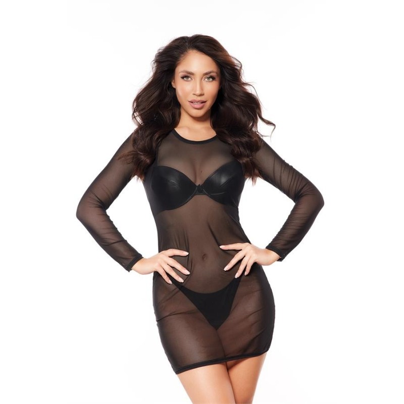 Robe - Noire S (38) - Axami - Lingerie Femme Robe - Noire S (38) - Axami - Lingerie Femme