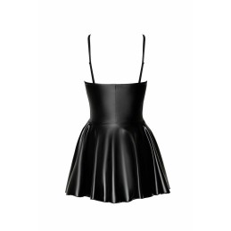 Dreamer Mini robe corset wetlook avec fermeTaille uniquere éclair sur le devant S Dreamer Mini robe corset wetlook avec fermeTaille uniquere éclair sur le devant S