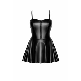 Dreamer Mini robe corset wetlook avec fermeTaille uniquere éclair sur le devant XL