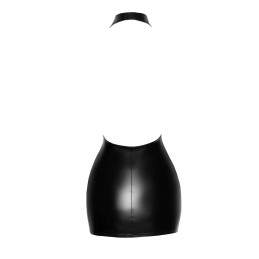 Mini-robe dos nu en Powerwetlook avec encolure enveloppante S Mini-robe dos nu en Powerwetlook avec encolure enveloppante S