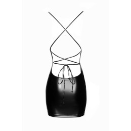 Mini robe Powerwetlook avec dos lacé XXL