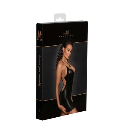 Mini robe Powerwetlook avec dos lacé XXL