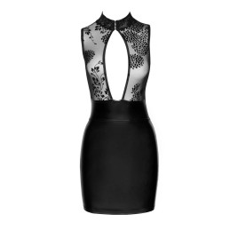 Short dress with powerwetlook skirt and Taille uniquelle top S