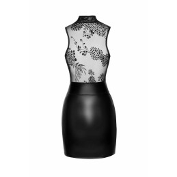Short dress with powerwetlook skirt and Taille uniquelle top S