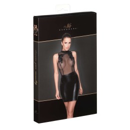 Robe é couper le souffle avec de fines broderies XL