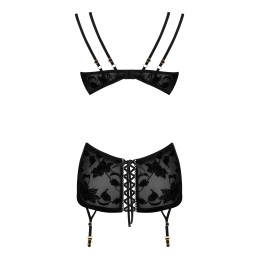 Xiomara robe sexy - Noire S/M Xiomara robe sexy - Noire S/M