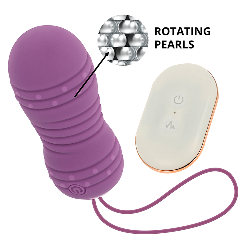 OHMAMA - UF TÉLÉCOMMANDE 7 MODES DE ROTATION LILAS