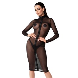 Midi Robe Ecstasy M - Noir Handmade - Lingerie Femme