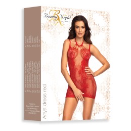 Anya robe sexy - Rouge S/L Anya robe sexy - Rouge S/L