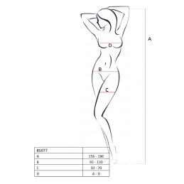 Bodystocking - Blanc Taille unique Bodystocking - Blanc Taille unique