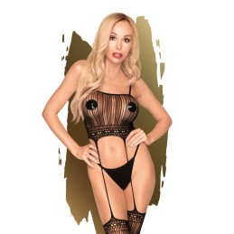 Sex dealer Bodystocking - Noir XL - Penthouse - Lingerie Femme