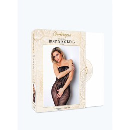 Le numéro 20 bodystocking Clara Morgane - Noir Taille unique