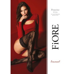 Francine Bas 30 DEN - Noir T3 - Fiore - Lingerie Femme