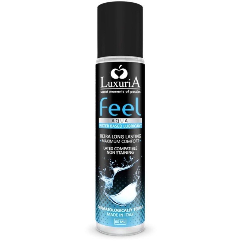 INTIMATELINE - LUXURIA LUBRIFIANT BASE D'EAU FEEL AQUA 60 ML INTIMATELINE - LUXURIA LUBRIFIANT BASE D'EAU FEEL AQUA 60 ML