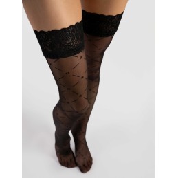 Enchanté bas 20 den - Noir T2 Enchanté bas 20 den - Noir T2