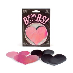 WOW BOOBS ! Cache-tétons coeur Taille unique - Secret Play - Lingerie Femme
