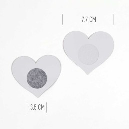 WOW BOOBS ! Cache-tétons coeur Taille unique WOW BOOBS ! Cache-tétons coeur Taille unique