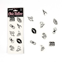 Candy collection - Tatouages temporaires pack de 10 Taille unique - Secret Play - Lingerie Femme