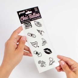 Candy collection - Tatouages temporaires pack de 10 Taille unique Candy collection - Tatouages temporaires pack de 10 Taille unique