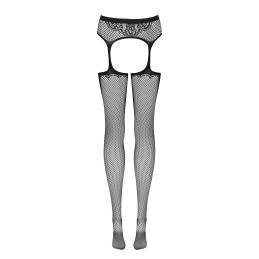 Bas jarretelles - Noir S/M/L