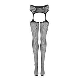 Bas jarretelles - Noir S/M/L