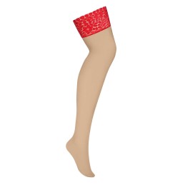 Loventy stockings - Rouge XXL/XXXL Loventy stockings - Rouge XXL/XXXL