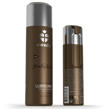 SWEDE - FRUITY LOVE LUBRIFIANT CHOCOLAT NOIR 50 ML SWEDE - FRUITY LOVE LUBRIFIANT CHOCOLAT NOIR 50 ML