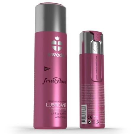 SWEDE - FRUITY LOVE LUBRIFIANT PAMPLEMOUSSE ROSE À LA MANGUE 50 ML SWEDE - FRUITY LOVE LUBRIFIANT PAMPLEMOUSSE ROSE À LA MANGUE 50 ML