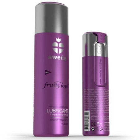 SWEDE - FRUITY LOVE LUBRIFIANT FRAMBOISE RHUBARBE 100 ML SWEDE - FRUITY LOVE LUBRIFIANT FRAMBOISE RHUBARBE 100 ML
