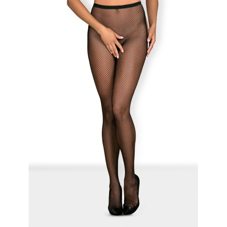 Collants ouverts - Noir S/M/L - Obsessive - Lingerie Femme Collants ouverts - Noir S/M/L - Obsessive - Lingerie Femme