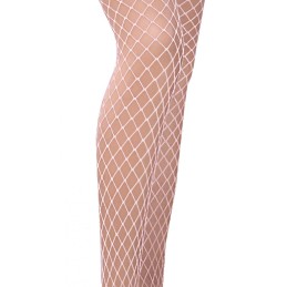Collants Résille - Blanc T1/T2 - Passion Lingerie - Lingerie Femme