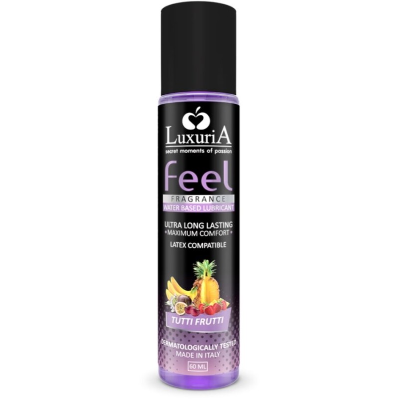 INTIMATELINE - LUXURIA FEEL LUBRIFIANT BASE D'EAU TUTTI FRUTI 60 ML INTIMATELINE - LUXURIA FEEL LUBRIFIANT BASE D'EAU TUTTI FRUTI 60 ML