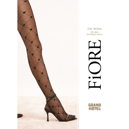 The Royal collants 20 den - Noir T2 - Fiore - Lingerie Femme The Royal collants 20 den - Noir T2 - Fiore - Lingerie Femme