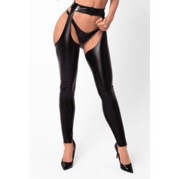 Rebel wetlook chaps XXL