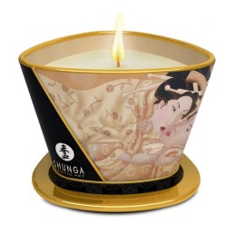 Bougie de massage lueur et caresses - Désir Vanille  - Shunga - Bougie