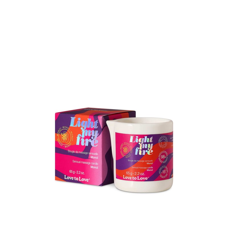 Light My Fire Monoi 80ML - Love to Love - Bougie Light My Fire Monoi 80ML - Love to Love - Bougie
