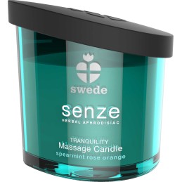 Bougie de massage - Tranquility Spearmint Rose Orange - 50 ml  - Swede - Bougie