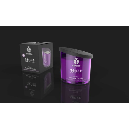 Bougie de massage - Divinity - Grapefruit Palmarosa Petitgrain - 50 ml  - Swede - Bougie Bougie de massage - Divinity - Grapefruit Palmarosa Petitgrain - 50 ml  - Swede - Bougie