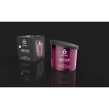 Bougie de massage - Ecstatic - Jasmine Ylang Ylangé - 50 ml  - Swede - Bougie Bougie de massage - Ecstatic - Jasmine Ylang Ylangé - 50 ml  - Swede - Bougie