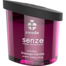 Bougie de massage - Ecstatic - Jasmine Ylang Ylangé - 50 ml  - Swede - Bougie