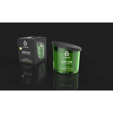 Bougie de massage - Arousing - Lemon Pepper EucalypTaille uniquesé - 50 ml  - Swede - Bougie Bougie de massage - Arousing - Lemon Pepper EucalypTaille uniquesé - 50 ml  - Swede - Bougie