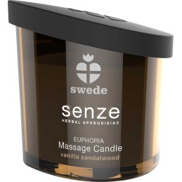 Bougie de massage - Euphoria - Vanilla Sandalwood  - 50 ml  - Swede - Bougie