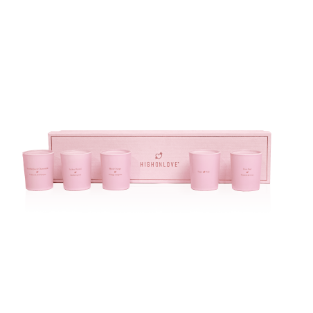 Collection de minis bougies pour massage Taille unique - High On Love - Bougie Collection de minis bougies pour massage Taille unique - High On Love - Bougie