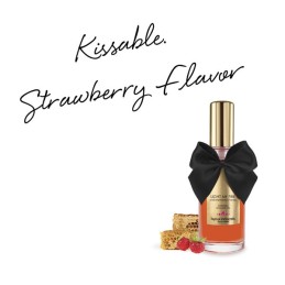 Huile de massage embrassable chauffante - Fraise sauvage Huile de massage embrassable chauffante - Fraise sauvage