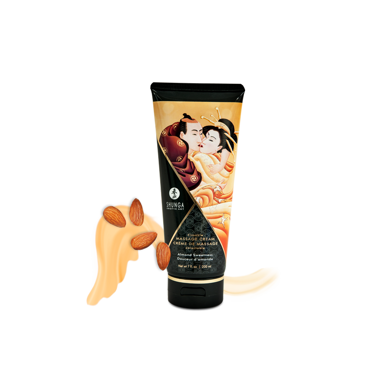 Créme de Massage delectable - Douceur d'amande Taille unique - Shunga - Pour les massages