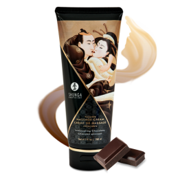 Créme de Massage délectable - Chocolat enivrant Taille unique - Shunga - Pour les massages